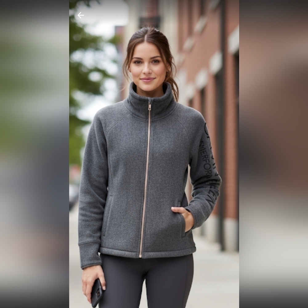 NWT Calvin Klein Performance Gray jacket Size PS